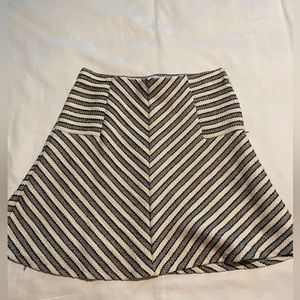 Black and white skirt